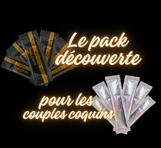 PACK DECOUVERTE POUR LES COUPLES 6/6 STICKS